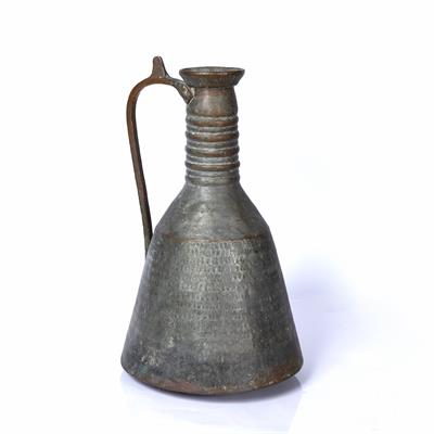 Lot 244 - Middle Eastern copper ewer