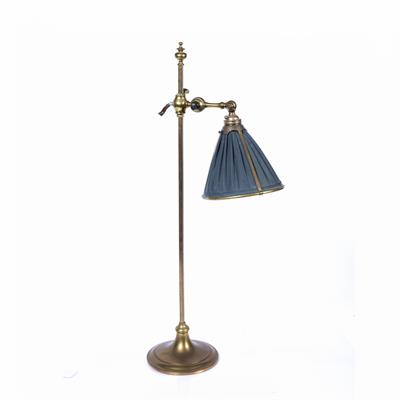 Lot 247 - Brass student's lamp