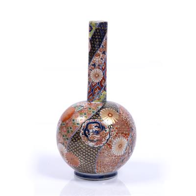 Lot 294 - Imari bottle vase