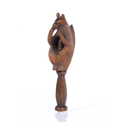 Lot 308 - Victorian treen nutcracker