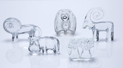 Lot 387 - Bertil Vallien (b.1938) for Kosta Boda 'Zoo...