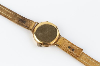 Lot 182 - A lady's wristwatch, the circular dial with...