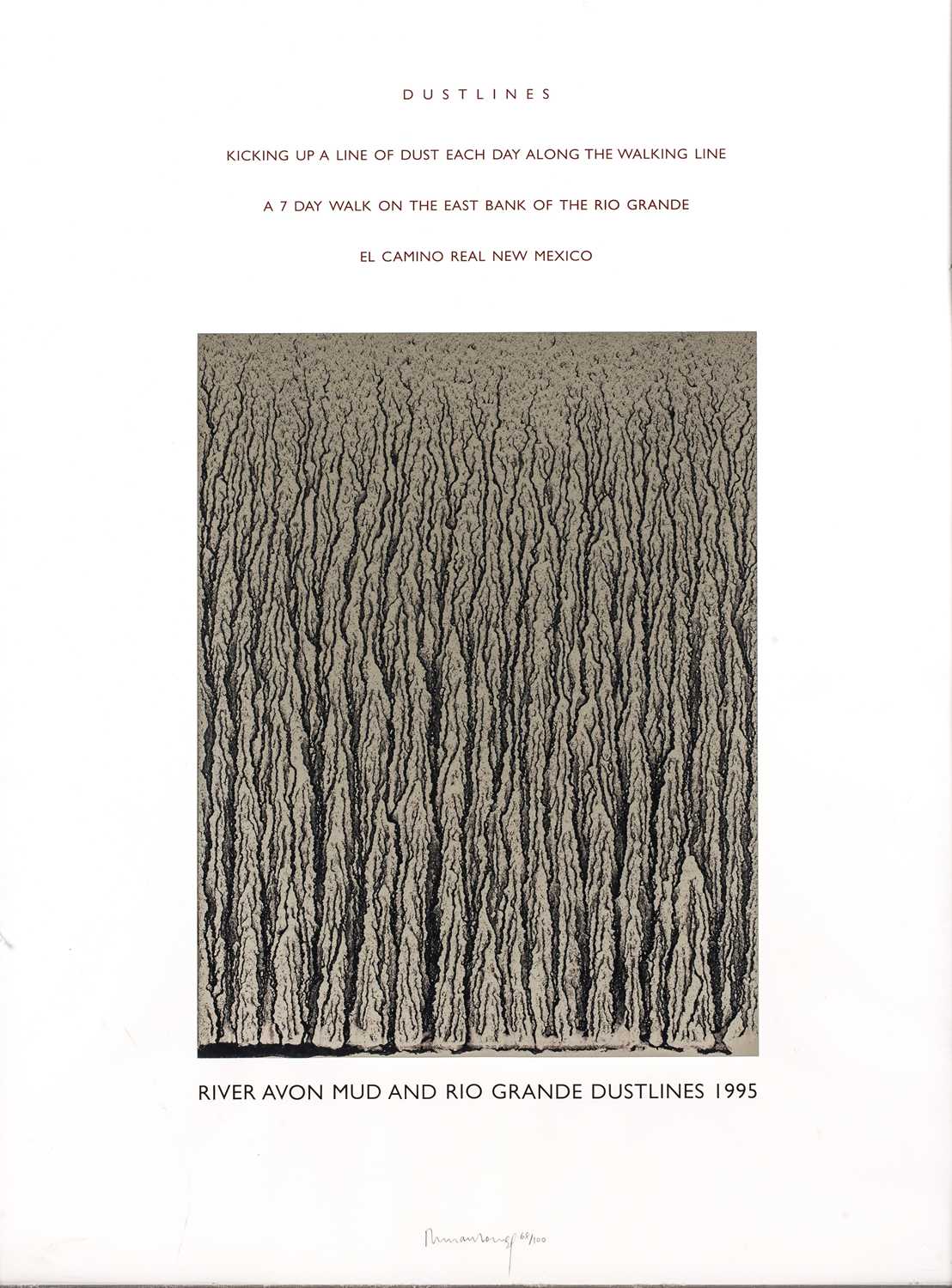 Lot 28 - Richard Long (b.1945) River Avon Mud and Rio...