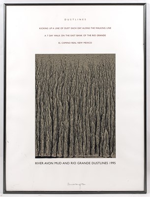 Lot 28 - Richard Long (b.1945) River Avon Mud and Rio...