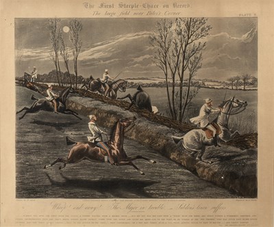 Lot 89 - J Harris after Henry Alken 'The First Steeple...