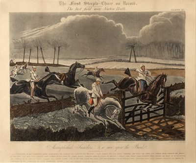 Lot 89 - J Harris after Henry Alken 'The First Steeple...