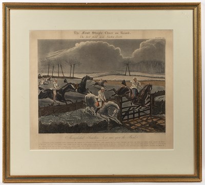 Lot 89 - J Harris after Henry Alken 'The First Steeple...