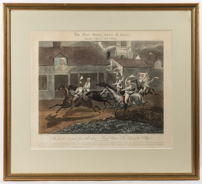 Lot 89 - J Harris after Henry Alken 'The First Steeple...