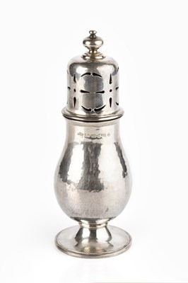 Lot 810 - Guild of Handicrafts Sugar caster, 2000 silver...