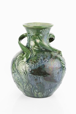 Lot 749 - Charles H. Brannam An Art Nouveau vase, 1898...