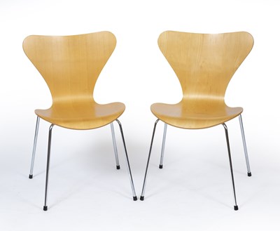 Lot 866 - Arne Jacobsen (1902-1971) for Fritz Hansen Two...