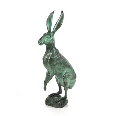 Lot 252 - Jonathan Knight (b.1959) 'Hare on the head',...