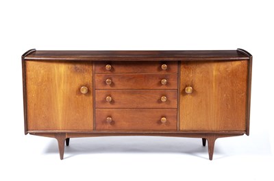 Lot 74 - A Younger Ltd teak sideboard, with four...