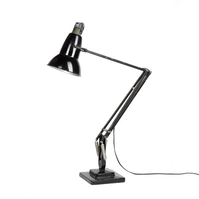 Lot 12 - Herbert Terry & Sons black enamel anglepoise...