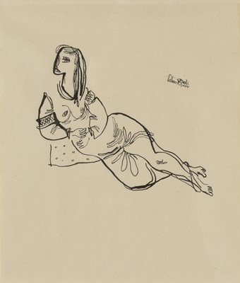 Lot 251 - Colin Middleton (1910-1983) Female Figure,...