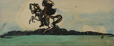 Lot 152 - Claud Lovat Fraser (1890-1921) The Horseman...