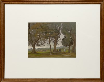 Lot 154 - Arthur Ernest Vokes (1874-1964) Figures under...
