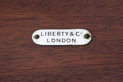Lot 5 - Liberty & Co Mahogany, 'Moorish' table with...