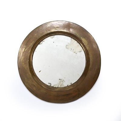 Lot 15 - 20th Century small brass framed circular...