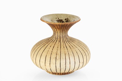 Lot 625 - Waistel Cooper (1921-2003) Vase striped glaze...