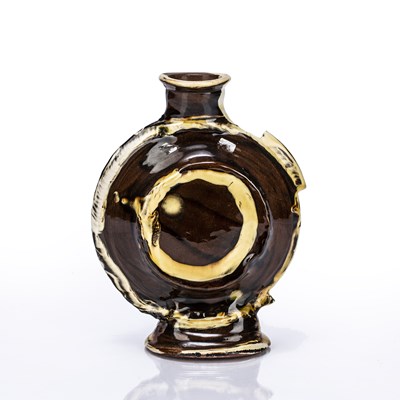 Lot 326 - Dylan Bowen (b.1967) studio pottery vase with...