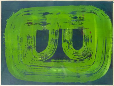 Lot 49 - Manner of Howard Hodgkin (1932-2017) Abstract,...