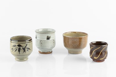 Lot 610 - Jim Malone (b.1946) Tea bowl grey glaze with...