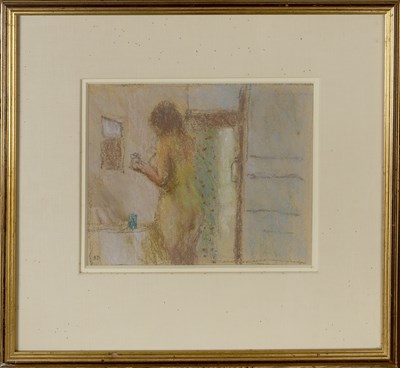 Lot 434 - Bernard Dunstan (1920-2017) Nude in the Mirror...
