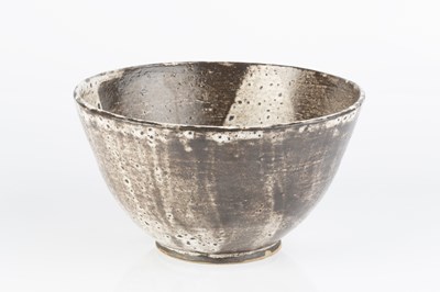 Lot 670 - Chris Carter (b.1945) Bowl textured white and...