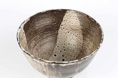 Lot 670 - Chris Carter (b.1945) Bowl textured white and...