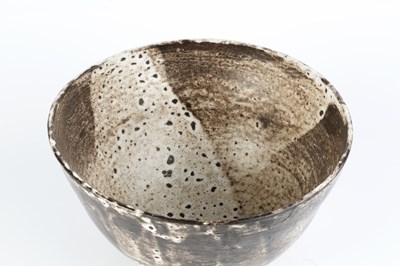 Lot 670 - Chris Carter (b.1945) Bowl textured white and...