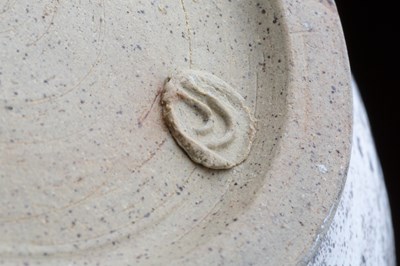 Lot 670 - Chris Carter (b.1945) Bowl textured white and...