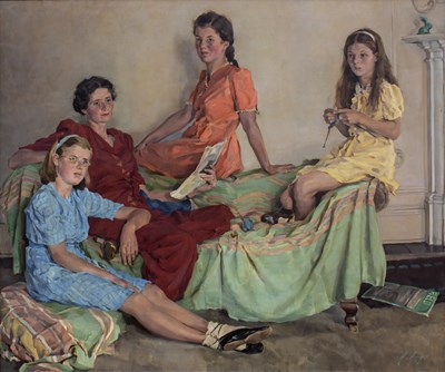 Lot 307 - Anna Airy (1882-1964) The Montieth Family,...