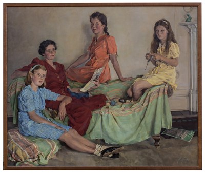 Lot 307 - Anna Airy (1882-1964) The Montieth Family,...