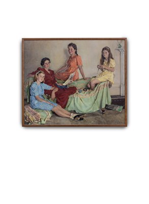 Lot 307 - Anna Airy (1882-1964) The Montieth Family,...