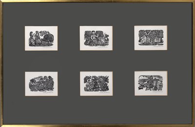 Lot 116 - David Gentleman (b.1930) Twelve wood...