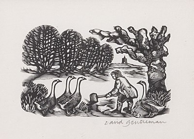 Lot 116 - David Gentleman (b.1930) Twelve wood...