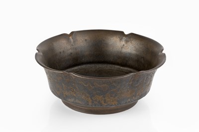 Lot 634 - Colin Pearson (1923-2007) Bowl with scalloped...