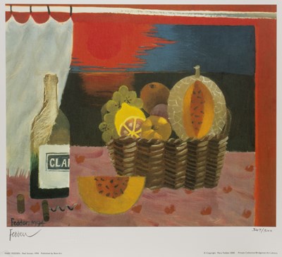 Lot 188 - Mary Fedden (1915-2012) 'Red Sunset', number...