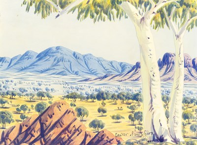 Lot 359 - Oscar Namatjira (1922-1991) Australian...