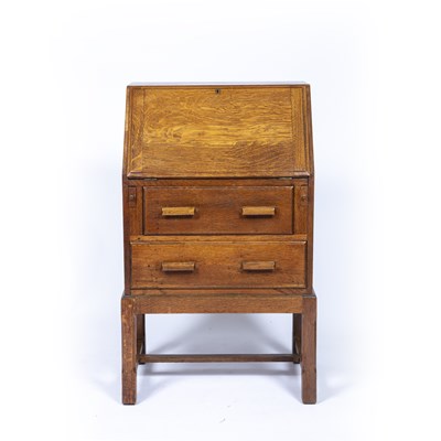 Lot 80 - Attributed to Heals Oak, bureau, circa 1930,...