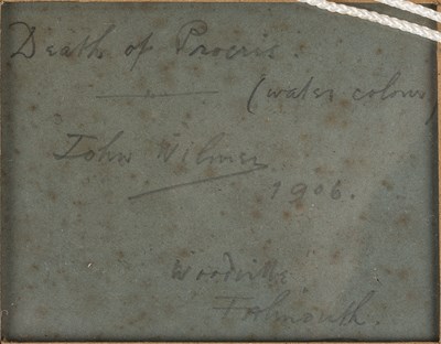 Lot 159 - Joseph Riley Wilmer (1883-1941) Death of...