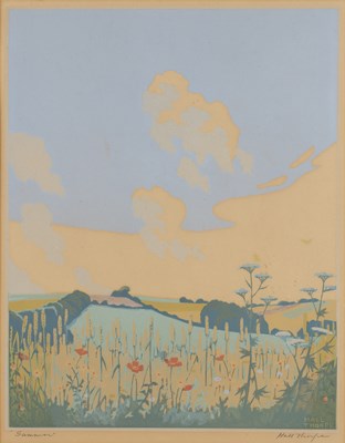 Lot 130 - John Hall Thorpe (1874-1947) Summer signed and...