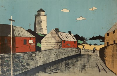 Lot 100 - Fred Uhlman (1901-1985) The Lighthouse of St....