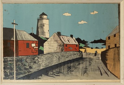 Lot 100 - Fred Uhlman (1901-1985) The Lighthouse of St....