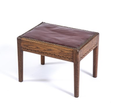 Lot 759 - Arthur Simpson (1857-1922) of Kendal Stool oak...