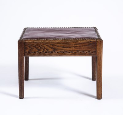 Lot 759 - Arthur Simpson (1857-1922) of Kendal Stool oak...