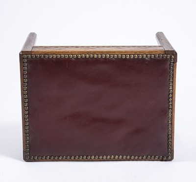Lot 759 - Arthur Simpson (1857-1922) of Kendal Stool oak...