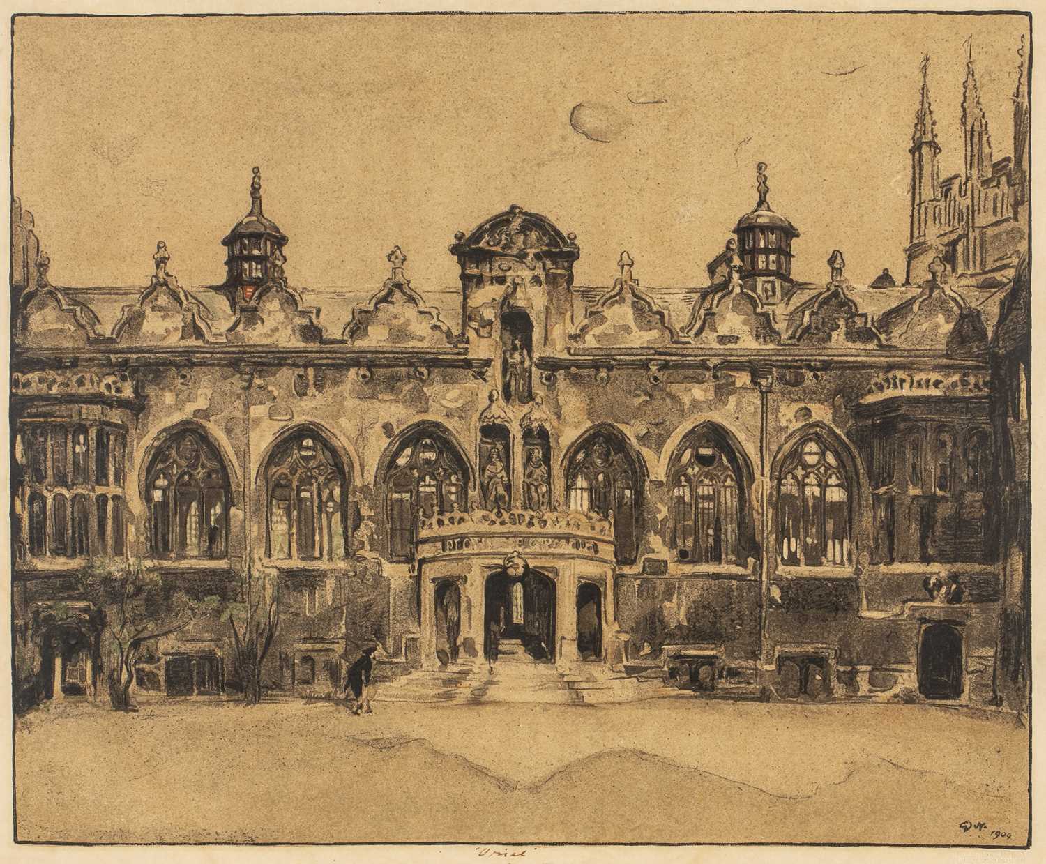 Lot 119 - William Nicholson (1872-1949) Oriel, 1904...