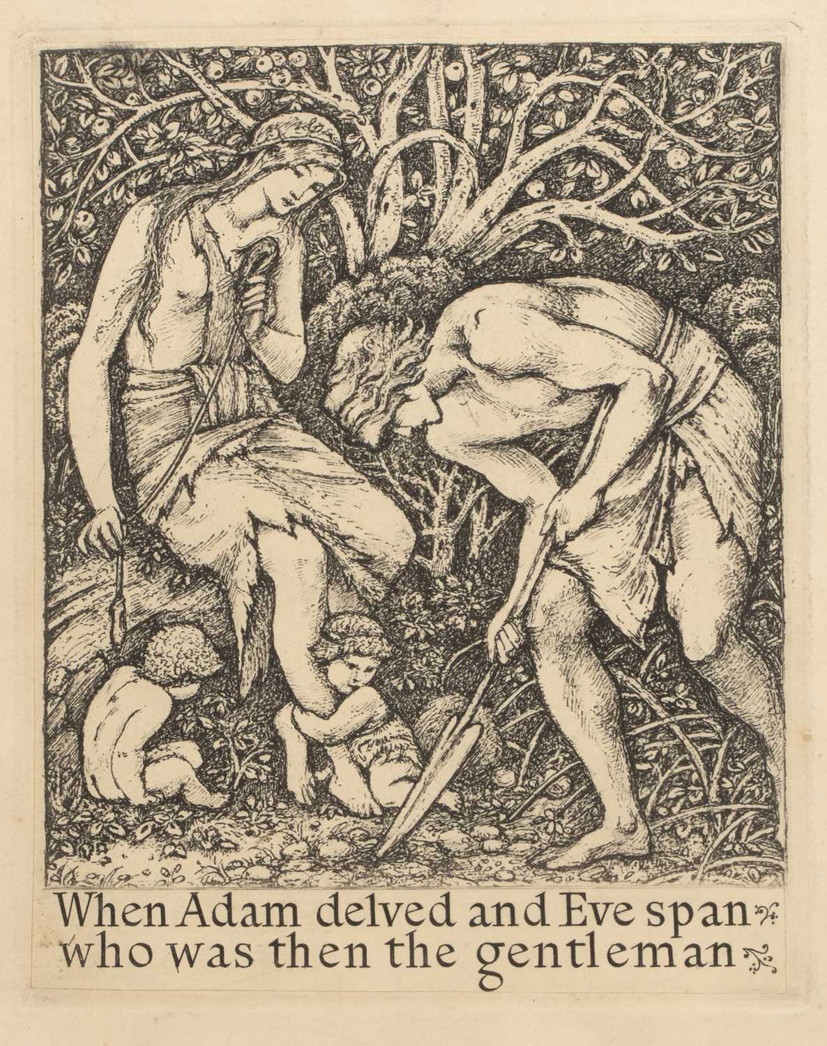 Lot 122 - Edward Burne-Jones (1833-1898) Adam and Eve...